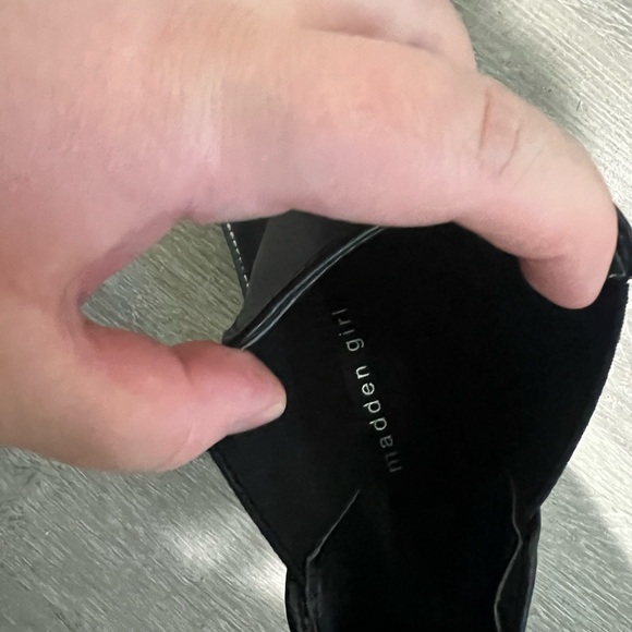 Black Chunky Ankle Boots - Picture 3 of 7